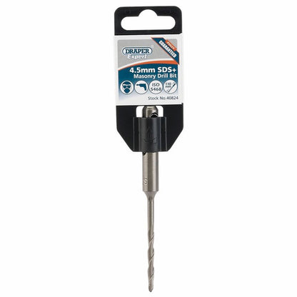 Draper 4.5X110 SDS MASONARY DRILL 40824 Metric SDS+ Masonry Drill Bits