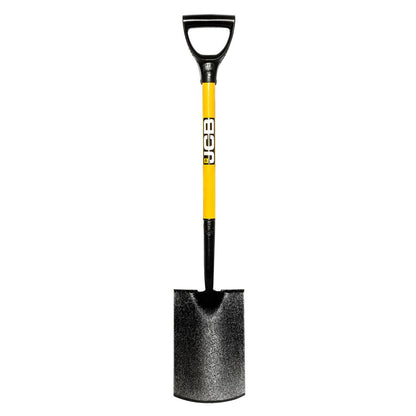 JCB JCBDS01 Garden Spade 180x280mm Blade Solid Forged Carbon Steel Treaded Professional Digging Spade Garden Tool
