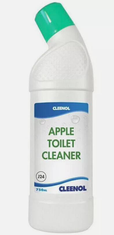 Cleenol Apple Toilet Cleaner Fresh Fragrance Limescale Remover 750ml