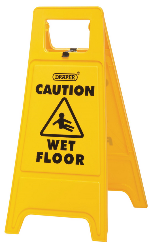 Draper WET FLOOR WARNING SIGN 82134 Wet Floor Warning Sign
