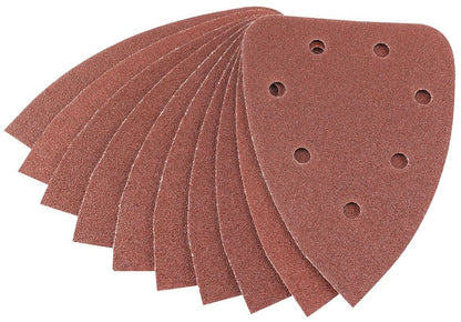 92329 Draper Aluminium Oxide Sanding Sheets, 141 x 141 x 98mm, 80 Grit APT253 Professional Trade DIY Workshop Garage Use
