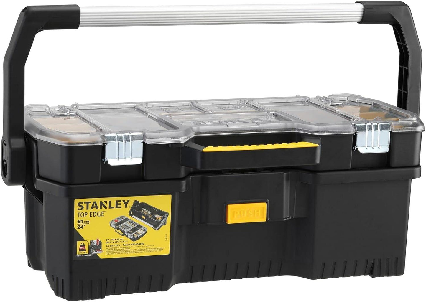 STANLEY 1-97-514 Toolbox with Tote Tray Organiser 60cm (24in)