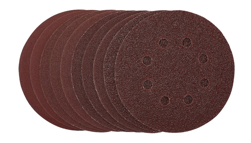 Draper 125MM SANDING DISC ASSRT 54759 54759 Sanding Discs, 125mm