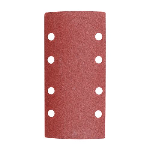 TIMCO Punched 1/3 Sand Sheet P120 93 x 185mm Red Pack 5
