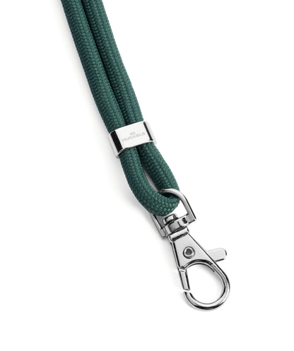 Durable Soft Recycled Fabric Lanyards with Safety Release| 10 Pack | Black Green Beige