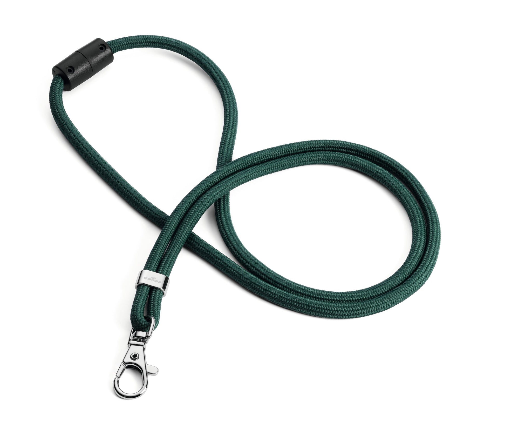 Durable Soft Recycled Fabric Lanyards with Safety Release| 10 Pack | Green