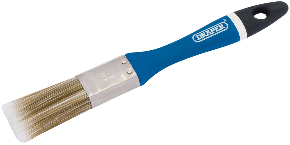 Draper SOFT GRIP PAINT BRUSH 25MM 82490 Soft Grip Handle Paint Brushes