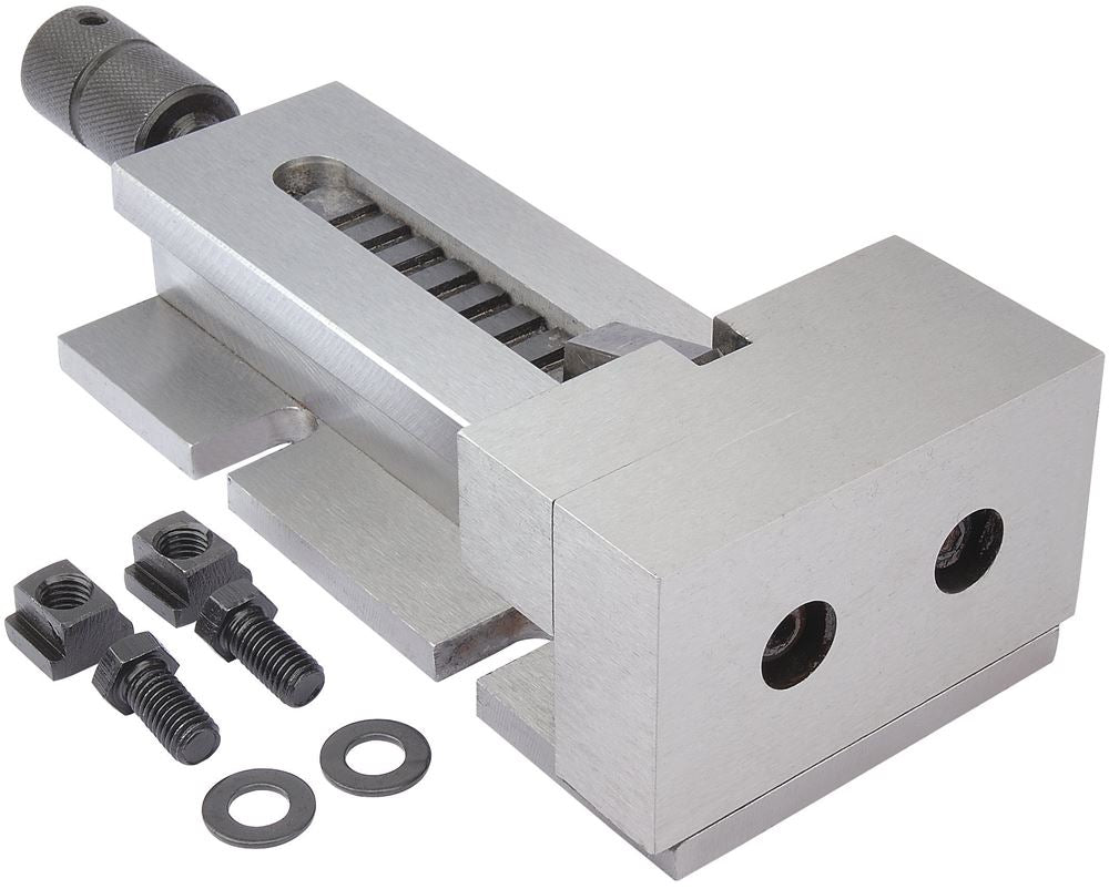 04661 Draper Quick Action Vice, 50mm MILL-10036 Milling Machine Accessories Professional Trade DIY Workshop Garage Use