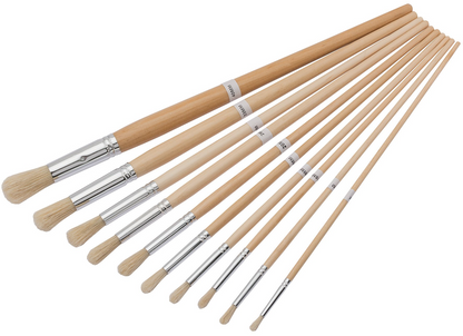 Draper 10 PC ARTIST'S PAINT BRUSH SET 82523 Brush Set (10 Piece)