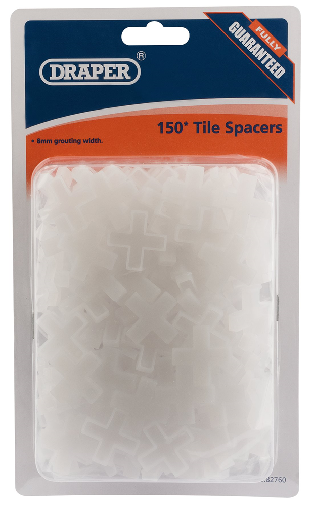 Draper 8MM TILE SPACER (150 PER PACK) 82760 Tile Spacers