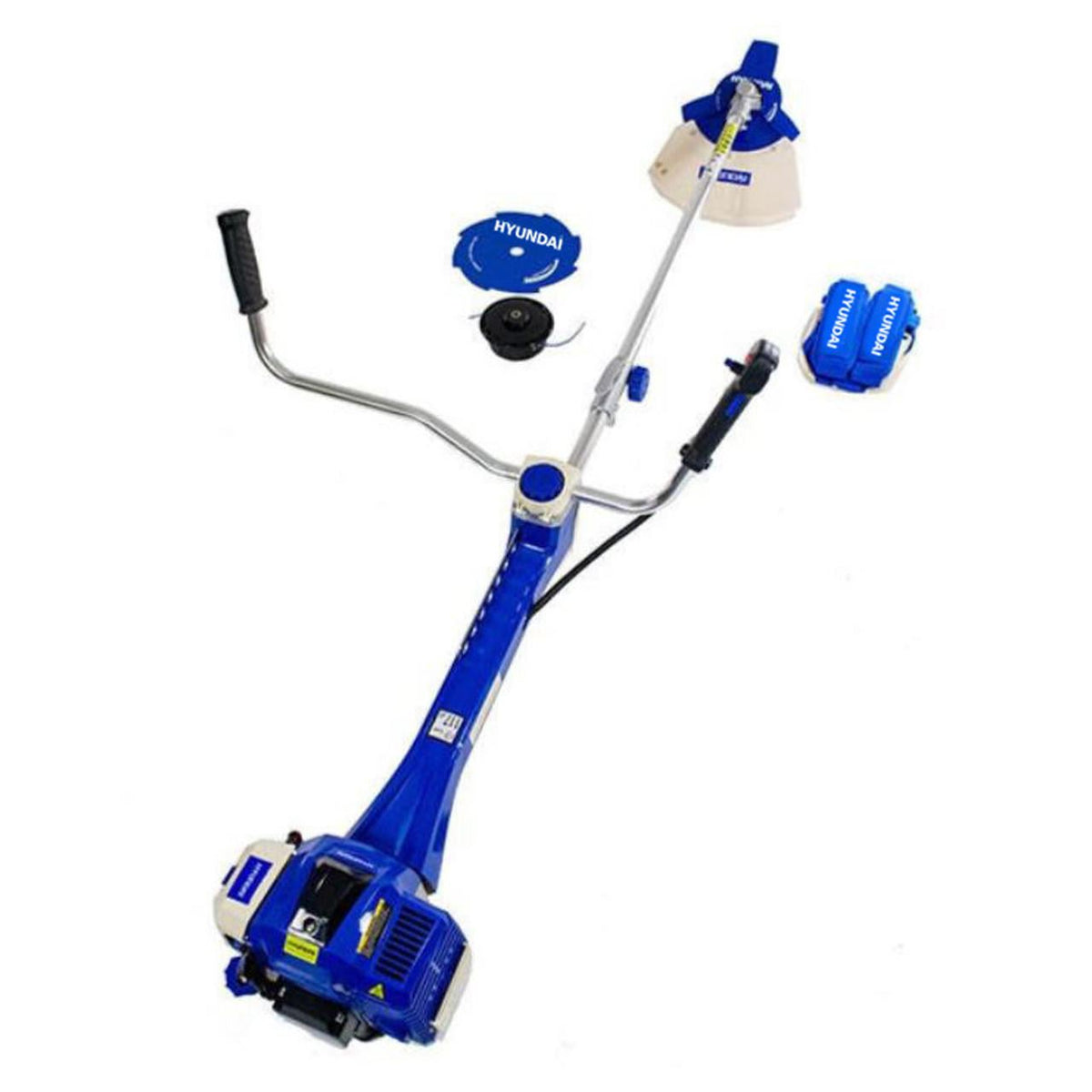 Hyundai HYBC5080AV Grass Trimmer 50.8cc Anti Vibration Brushcutter Garden Strimmer Brushcutter