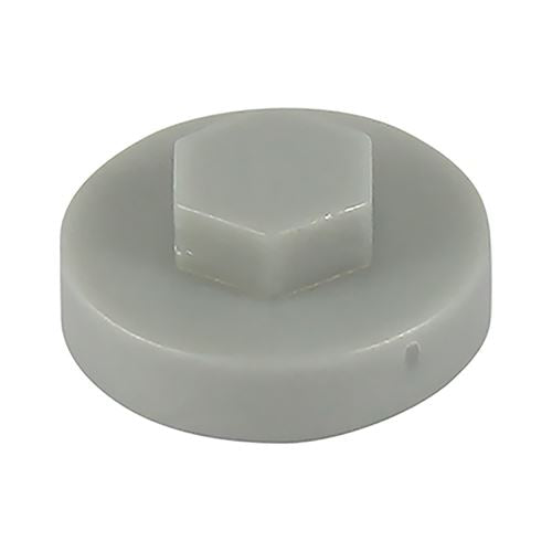 TIMCO Hex Cover Cap - White 16mm White Pack 1000