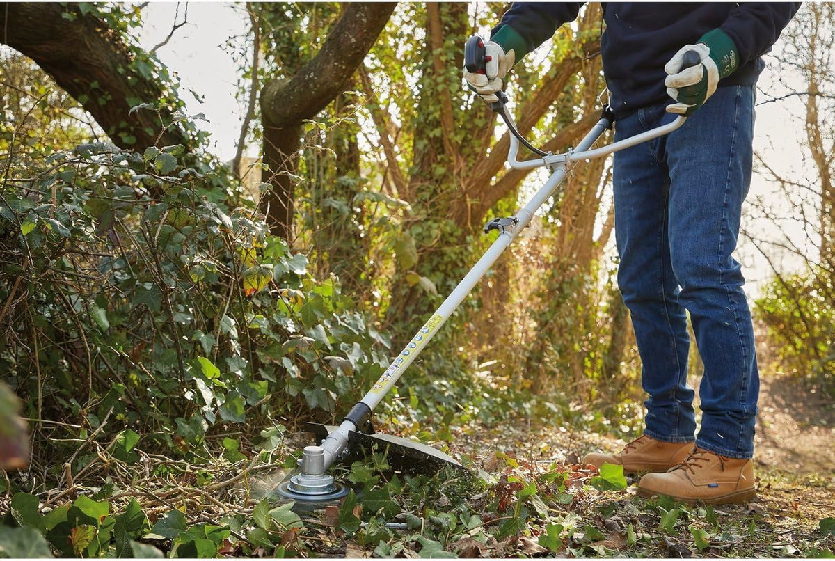 80880 Draper Petrol Brush Cutter and Line Trimmer, 32.5cc GTP34 Grass Trimmers/Strimmers (Petrol) Professional Trade DIY Workshop Garage Use