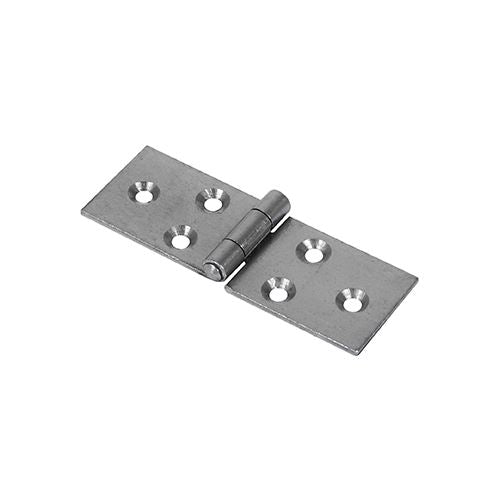 TIMCO Backflap Hinge U/C SELF COL. 25 x 74 Pack 2