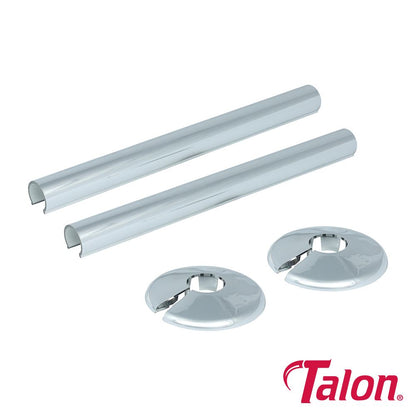 TIMCO Snappit Kit - Chrome 15mm x 200mm x 18mm Pack 2