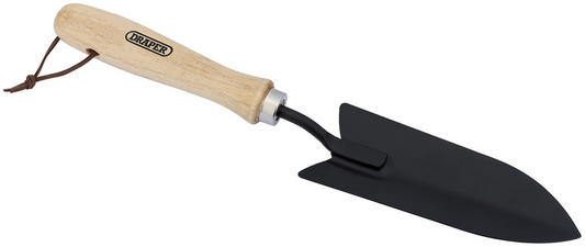 Draper CARBON STEEL TRANSPLANT TROWEL 83992 Carbon Steel Transplanting Trowel with Hardwood Handle