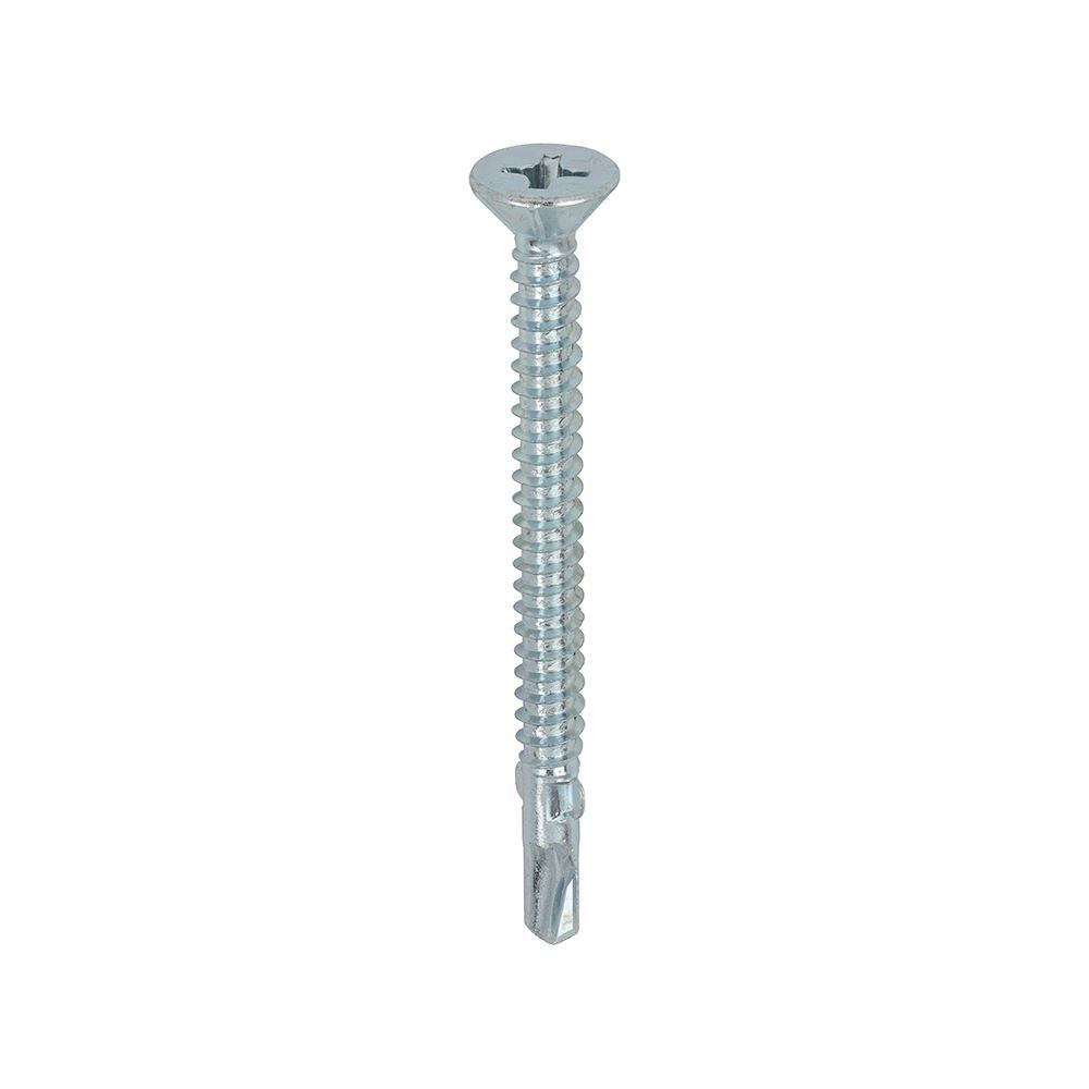 TIMCO WingTip Screw S/DRILL No3 Zinc 5.5 x 65 Silver Pack 200