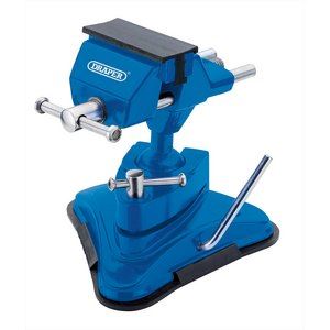 Draper VACUUM BASE TABLE VICE JAW73MM 45245 75mm Vacuum Vice
