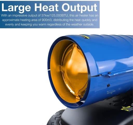 Hyundai HY125DKH Diesel Space Heater 37kW 125,000BTU Workshop Heater Garage Heater