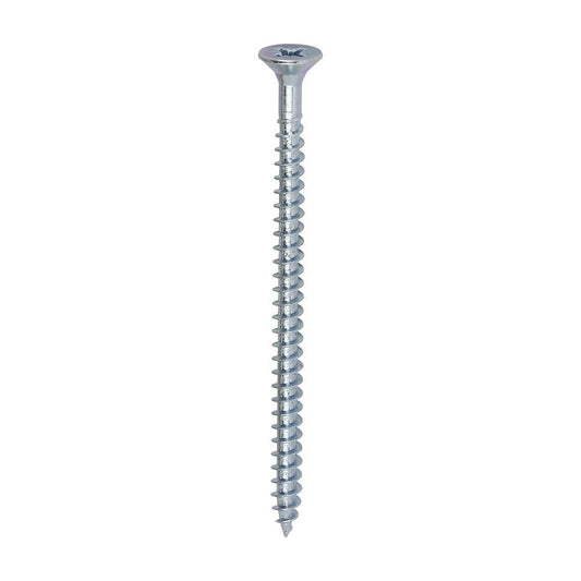 TIMCO Solo Woodscrew PZ2 CSK Zinc 5.0 x 80 Silver Pack 200