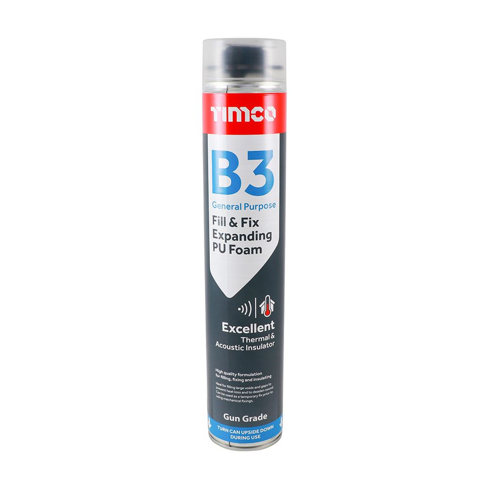 TIMCO B3 Expand PU Foam Gun Grade nan 750ml Pack 1.0