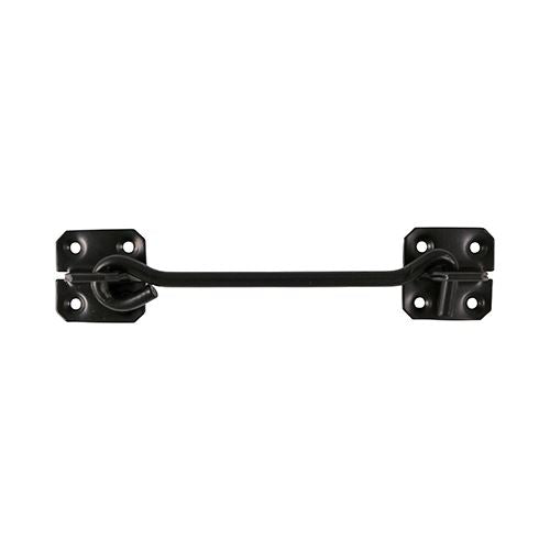 TIMCO Cabin Hook Wire Pattern Black 8" Black Pack 1