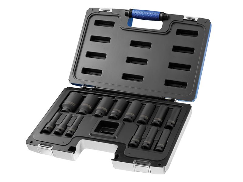 Expert E041602 Deep Impact Socket Set of 14 1/2in Drive