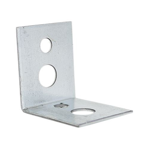 TIMCO Ceiling Angle Bracket 25 x 25 x 22 x 1mm Pack 100