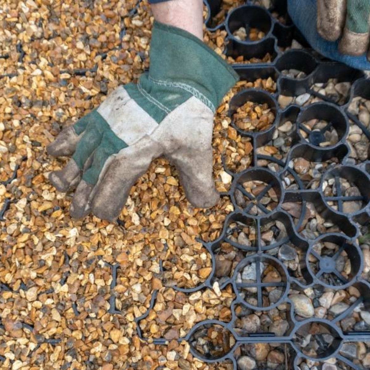 Yuzet Driveway Grid Gravel Grass Reinforcement Pavers Shed Base Car Park