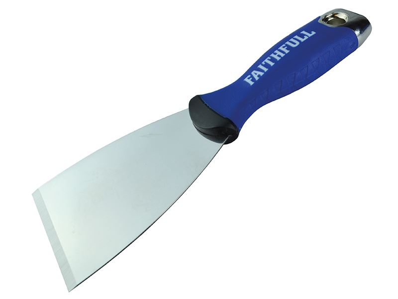 Faithfull FAISGSK100ME Soft Grip Stripping Knife 100mm |