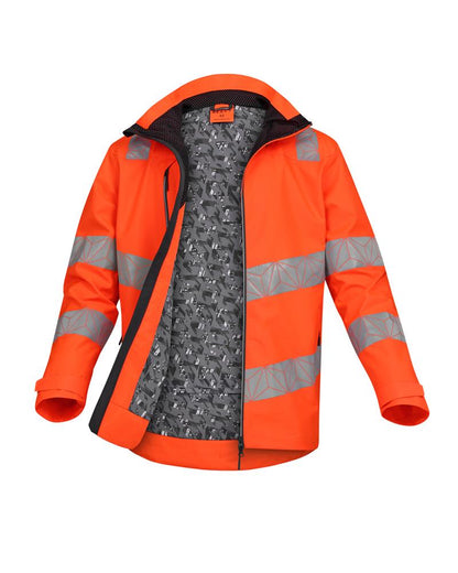 Pulsar RCT800 React GRS Waterproof Shell Jacket Hi Vis Workwear EN ISO 20471 Class 3