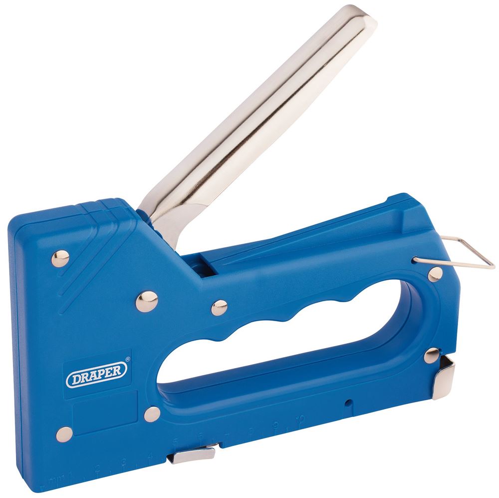 56027 Draper Lightweight Stapler/Tacker STO/1 Work Light Staplers Professional Trade DIY Workshop Garage Use