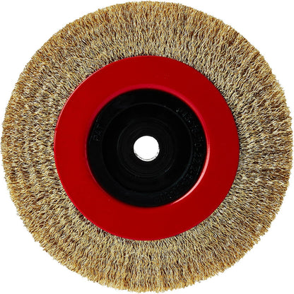 Draper 150mm Crimped Steel Wire Wheel 33879 Bench Grinder Brush