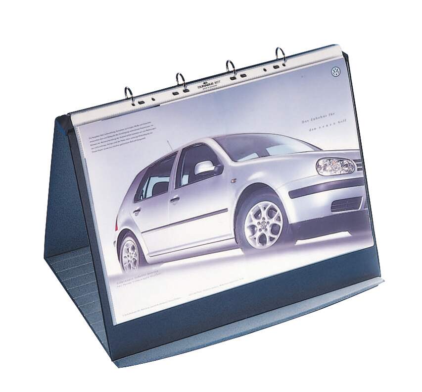 Durable DURASTAR Table Flipchart Stand Presentation Ring Binder | A3 Landscape