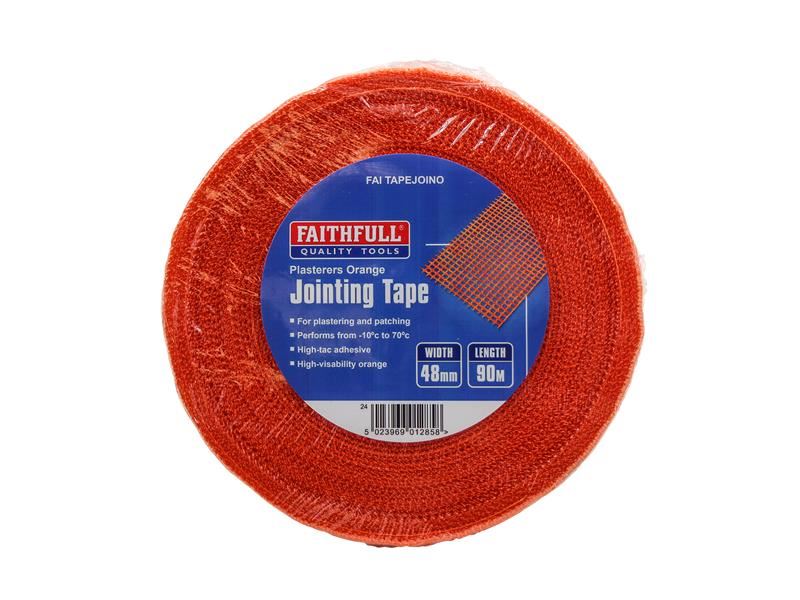 FAI Plasterers Orange Jointing Tape 48mm x 90m