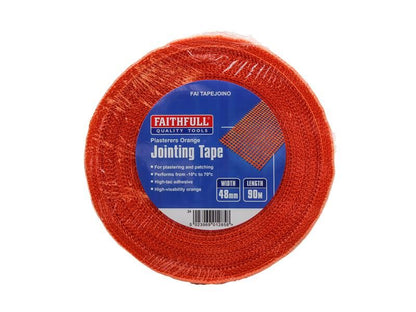 FAI Plasterers Orange Jointing Tape 48mm x 90m