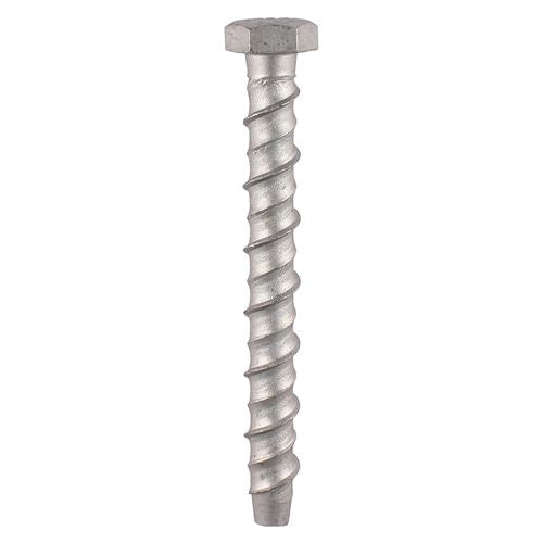 TIMCO Multi-Fix Bolt Hex Head 10.0 x 75 Silver Pack 4