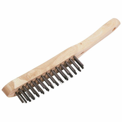 Draper WIRE SCRATCH BRUSH 4 ROW 31570 Wire Scratch Brushes, 290mm