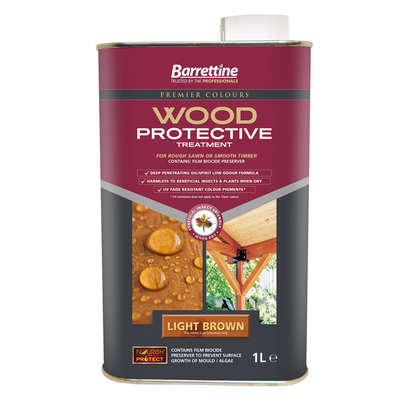 Barrettine Wood Protective Treatment Shed Fence Timber Wood Stain All Colours