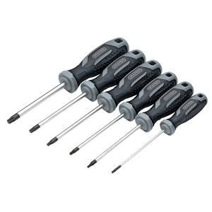 Draper SET 4 - 6PC SET - TX-STAR Soft Grip Screwdriver Set (6 Piece)