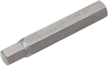 Draper 12MM HEX BIT 10MM HEX X 75MM 33338 Spare 10mm Hex. Insert Bits For Mechanic's Bit Sets