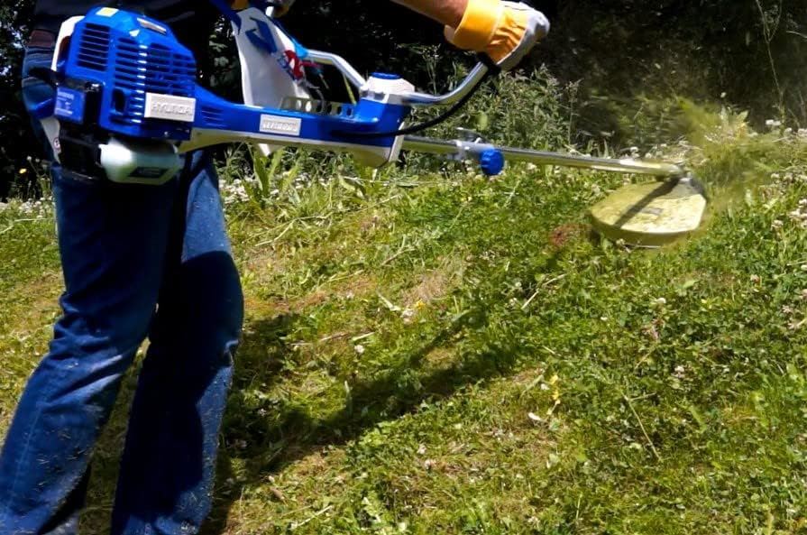 Hyundai HYBC5080AV Grass Trimmer 50.8cc Anti Vibration Brushcutter Garden Strimmer Brushcutter