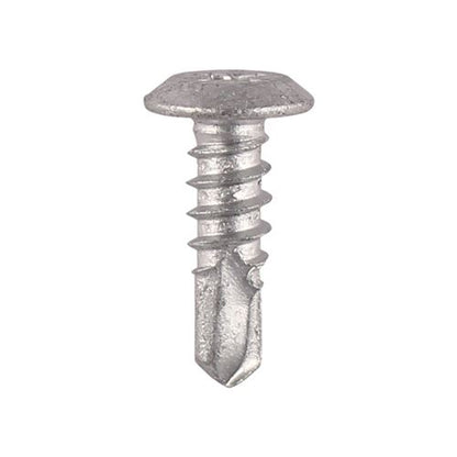 TIMCO Low Pan Screw PH2 S/DRILL EXT 4.8 x 16 Silver Pack 500