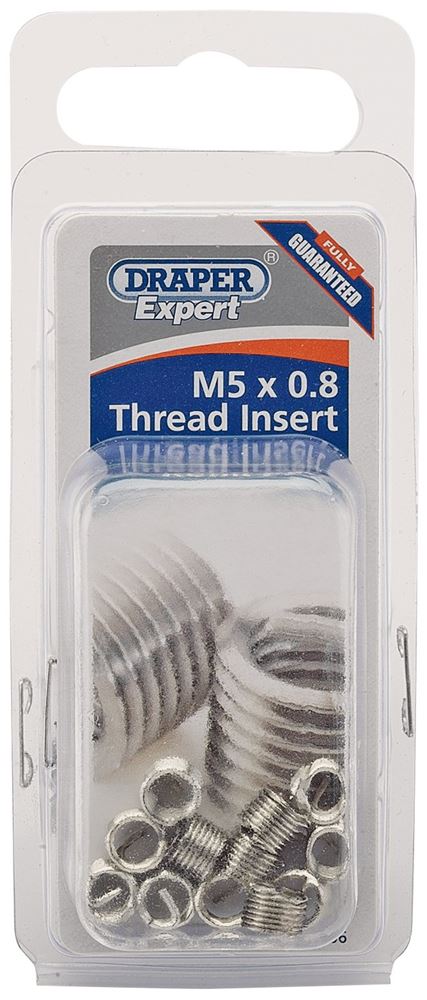 Draper M5X0.8 THREAD INSERT REFILLS 21706 21706 Metric Thread Insert Refill Packs