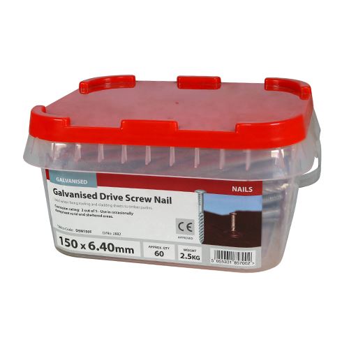 TIMCO Drive Screw - Galvanised 150 x 6.40 Pack 2.5