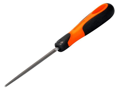 Bahco 1-160-08-2-2 Handled Square Second Cut File 1-160-08-2-2 200mm (8in)