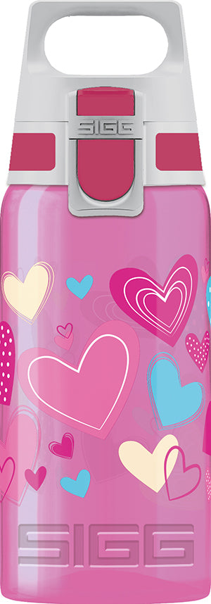 Sigg Viva One Children's Water Bottle Hearts 0.5L