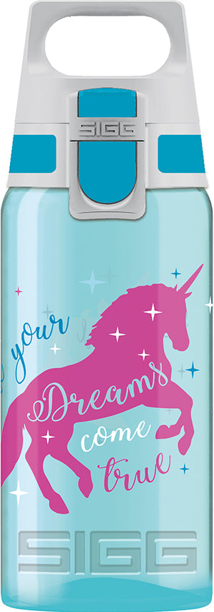 Sigg Viva One Children's Water Bottle Unicorn 0.5L