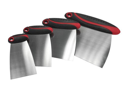 Faithfull FAISGFILLERS Stainless Steel Filler & Spreader Set, 4 Piece |