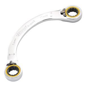 Draper 15X17MM HALF MOON RATCHET SPAN 03936 HI-TORQÂ® Double Ring Ratchet Half Moon Spanners